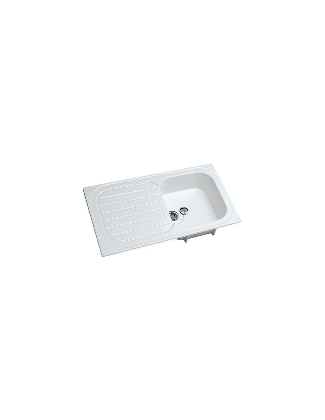 ÉVIER VALLAURIS 1 92 AE BLANC GEBERIT 00681000000